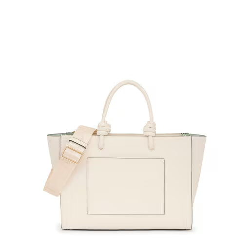 Amaya Shopper Bege Médio ALL La Rue Novo
