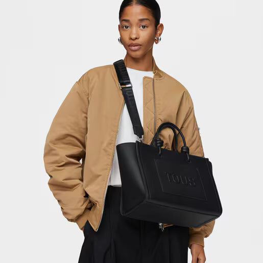 Amaya Shopper Bege Médio ALL La Rue Novo