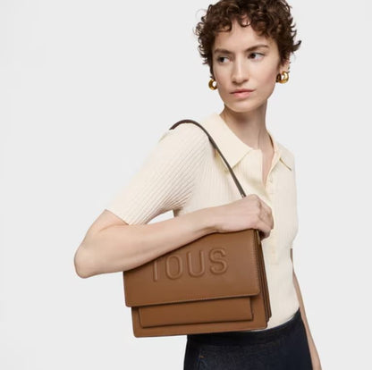 Bolsa tiracolo Audree média fúcsia TOUS Brenda