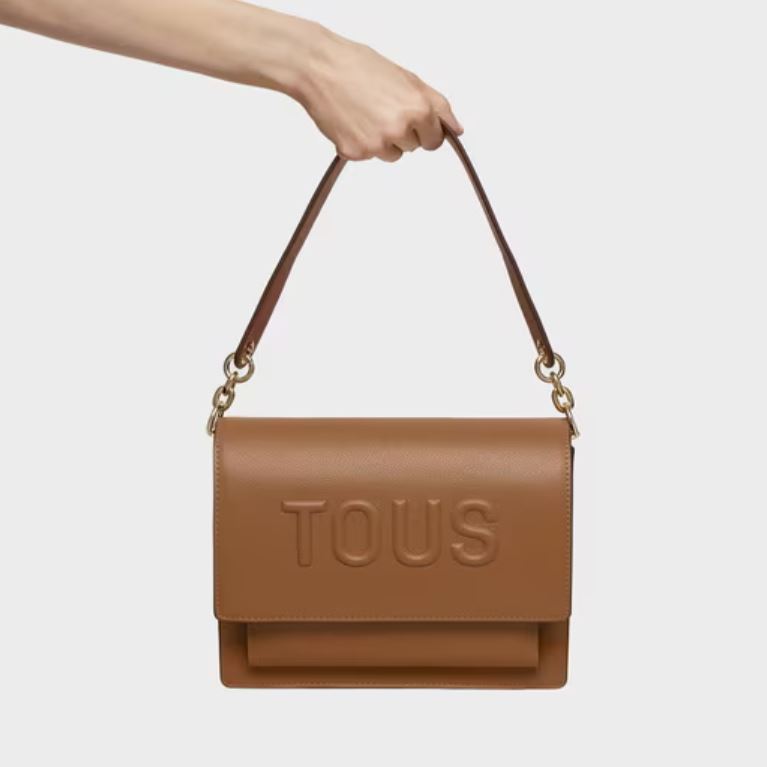 Bolsa tiracolo Audree média fúcsia TOUS Brenda