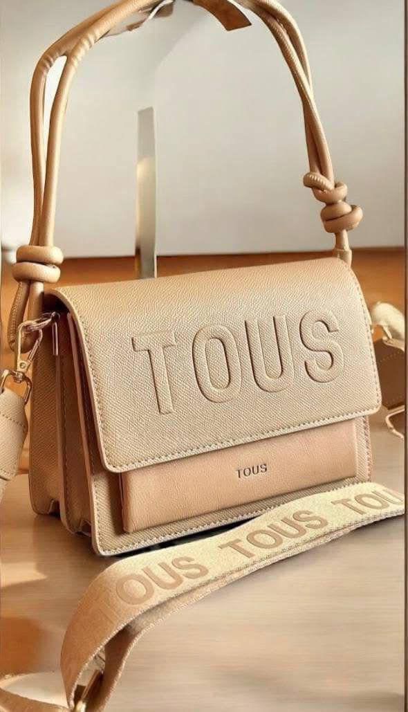 Bolsa tiracolo Audree média fúcsia TOUS Brenda